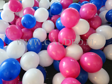 Balony z powietrzem do dekoracji imprezy.