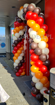 Brama z balonów na otwarcie.