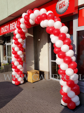 Łuk balonowy na otwarcie,