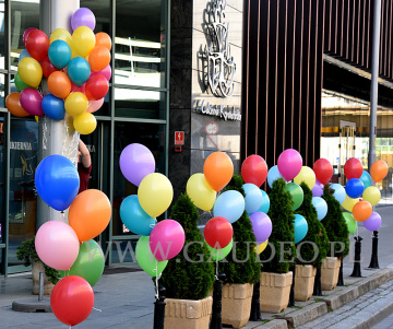balony helowe, balony z helem, balony na hel, dzień dziecka, dekoracja cukierni